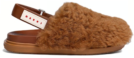 (W) Marni Fussbett Sabot 2023款 '焦糖'女鞋 SBMS008201-LM071-00M24 Order (W) Marni Fussbett Sabot 2023款 '焦糖'女鞋 SBMS008201-LM071-00M24