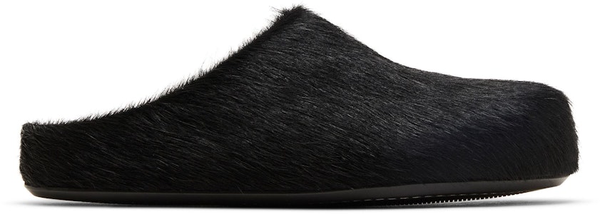 MARNI 長毛小牛皮 FUSSBETT 平底鞋 女款 黑色 Buy MARNI 長毛小牛皮 FUSSBETT 平底鞋 女款 黑色