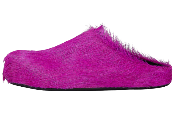 (W) Marni Fussbett Sabot 'Fuchsia'