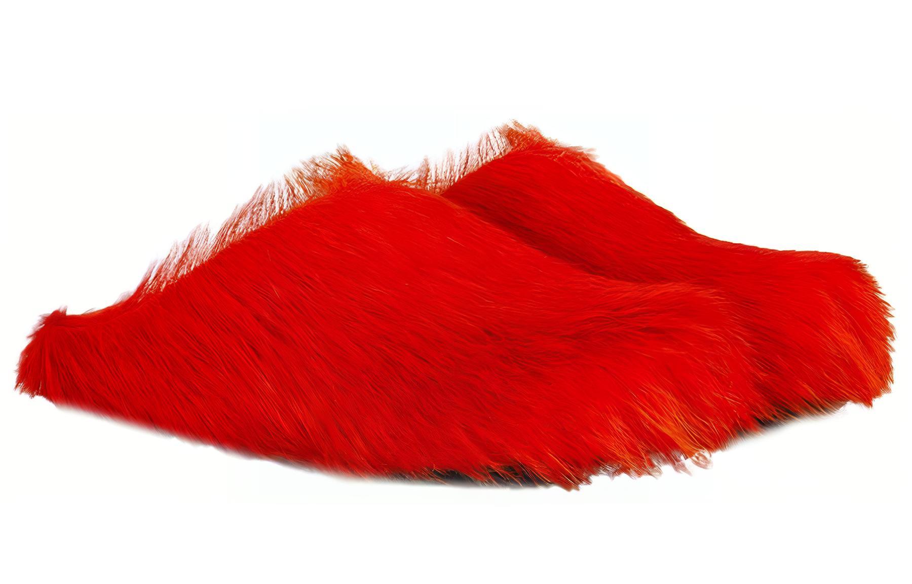 Order MARNI 長毛小牛皮 FUSSBETT 平底鞋 女款 橘色