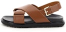 Buy (W) Sandal Marni Fussbett 'Coklat Hitam' FBMS005201P361400M29