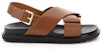 (W) Sandal Marni Fussbett 'Coklat Hitam' FBMS005201P361400M29