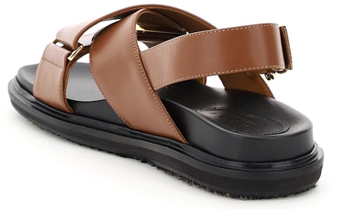 (W) Marni Sandal Fussbett 'Coklat Hitam' FBMS005201P361400M29 Lookbook (W) Marni Sandal Fussbett 'Coklat Hitam' FBMS005201P361400M29