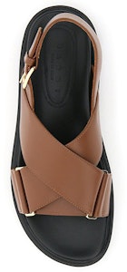 (W) Marni Sandal Fussbett 'Coklat Hitam' FBMS005201P361400M29 Shop (W) Marni Sandal Fussbett 'Coklat Hitam' FBMS005201P361400M29