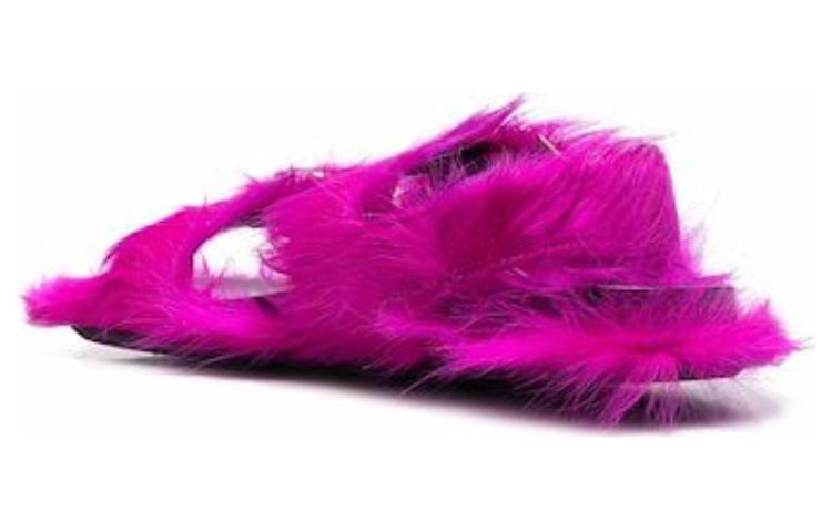 Shop (Women) Marni Fussbett Sandal 'Fuchsia' FBMS008301-P4122-00C57
