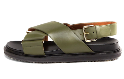 (Women) Marni Fussbett Sandal 'Green'