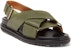(W) Sandal Marni Fussbett 'Hijau' FBMS005201P361400V69