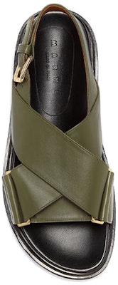 (Women) Marni Fussbett Sandal 'Green' FBMS005201P361400V69 Shop (Women) Marni Fussbett Sandal 'Green' FBMS005201P361400V69