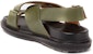 (W) Sandal Marni Fussbett 'Hijau' FBMS005201P361400V69