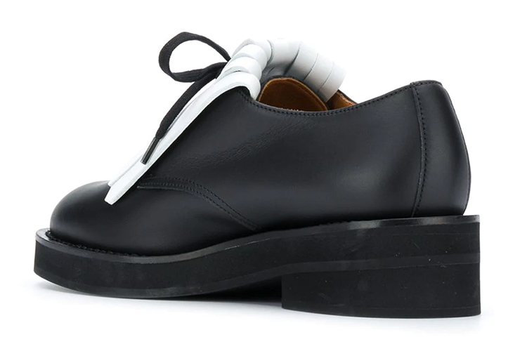 (W) Marni Fussbett Sandals 'Black Fringe' 圖 4