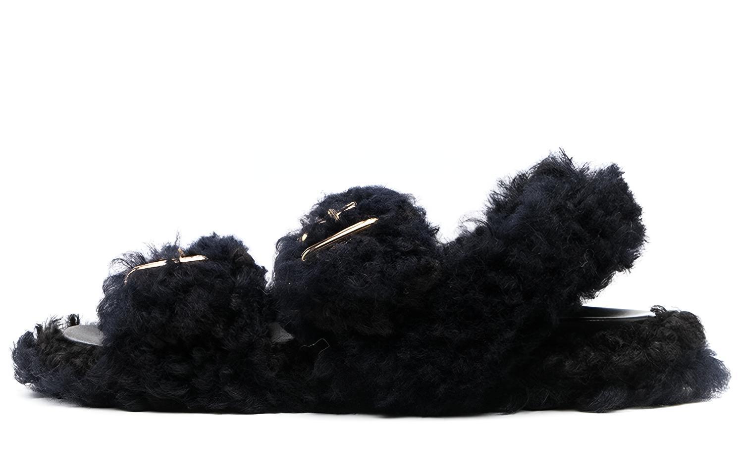 (W) Marni Fussbett Sandals 'Blue Black'