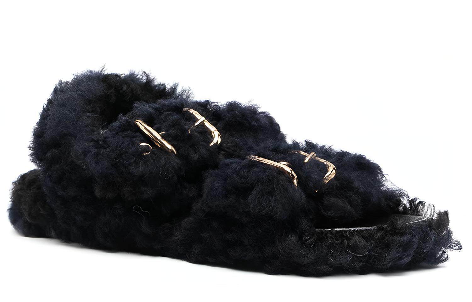 (W) Marni Fussbett Sandals 'Blue Black' 圖 2