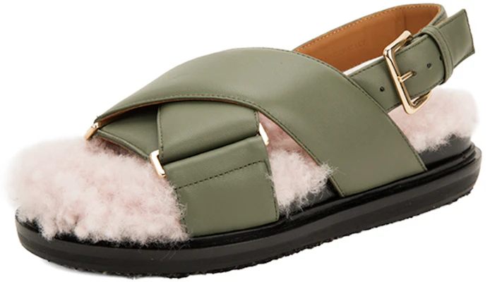 (W) Sandal Marni Fussbett 'Bulu Hijau' FBMS008701P3387ZO025 Order (W) Sandal Marni Fussbett 'Bulu Hijau' FBMS008701P3387ZO025