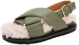 Order (W) Sandal Marni Fussbett 'Bulu Hijau' FBMS008701P3387ZO025