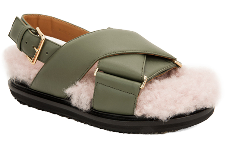 Lookbook (W) Sandal Marni Fussbett 'Bulu Hijau' FBMS008701P3387ZO025