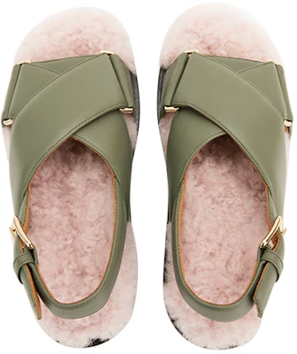 (W) Sandal Marni Fussbett 'Bulu Hijau' FBMS008701P3387ZO025 Shop (W) Sandal Marni Fussbett 'Bulu Hijau' FBMS008701P3387ZO025