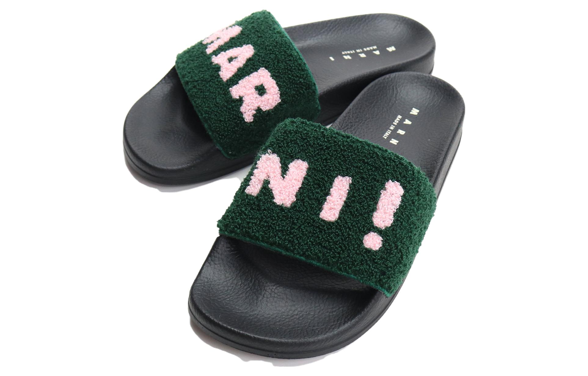 (W) Marni Fussbett Slide 'Black' 圖 2