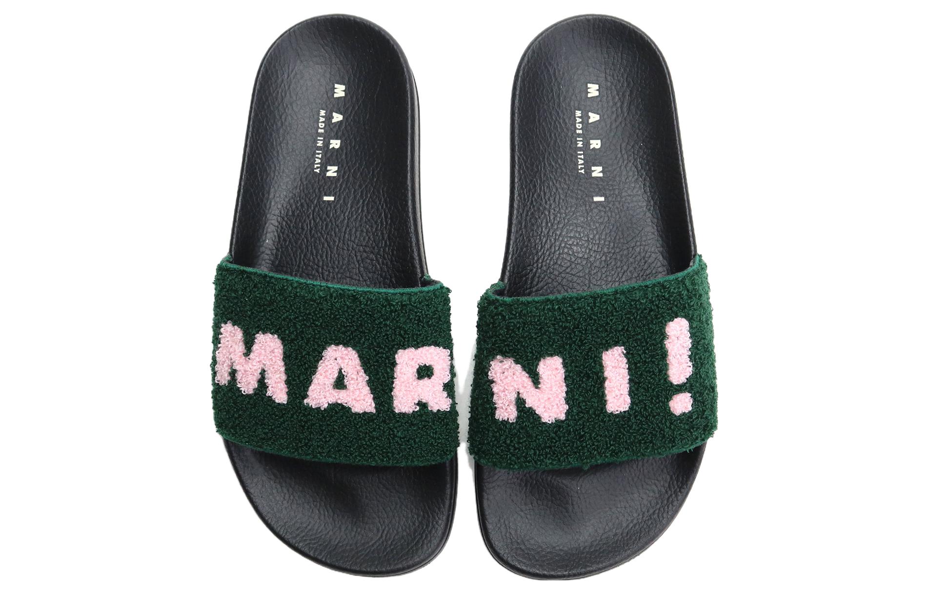 (W) Marni Fussbett Slide 'Black' 圖 3