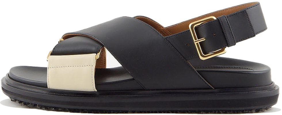 (W) Sandal Sukan Slingback Marni Fussbett 'Hitam dan Putih' FBMS005201P3614ZM102 Buy (W) Sandal Sukan Slingback Marni Fussbett 'Hitam dan Putih' FBMS005201P3614ZM102