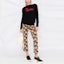 Lookbook (Women) MARNI FW21 Black Embroidered Logo Crewneck Sweater GCMD0283Q0-UFH525-00N99