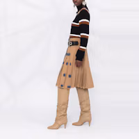 Purchase (W) MARNI FW21 黑色條紋高領羊毛毛衣套頭衫 DVMD0107Q0-UFH922-RGN99