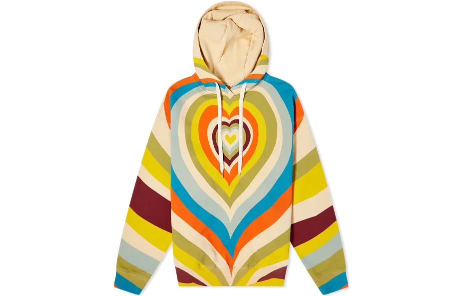 (Women) MARNI FW22  Color-Block Hoodie Multicolor FLJE0116P2-VHW06