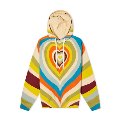 (Women) MARNI FW22 Color-Block Hoodie Multicolor FLJE0116P2-VHW06