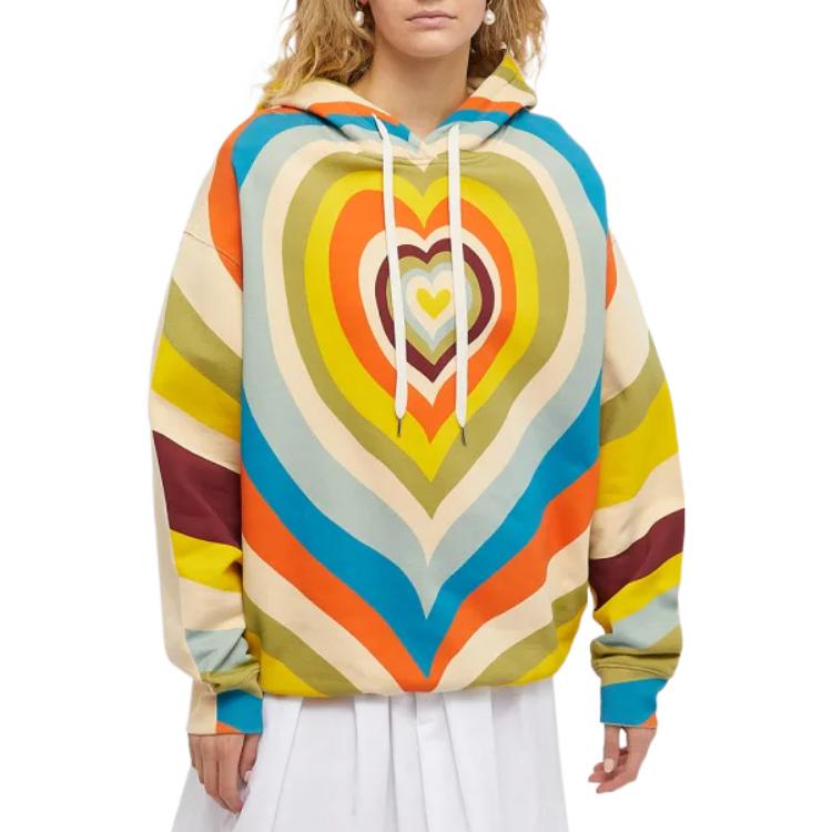 Shop (W) MARNI FW22 カラーブロック フーディ マルチカラー FLJE0116P2-VHW06