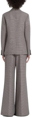 (Women) MARNI FW22 Grey Plaid Loose Straight-Leg Casual Pants. PAMA0428U0-UTWA03-PDR82 Shop (Women) MARNI FW22 Grey Plaid Loose Straight-Leg Casual Pants. PAMA0428U0-UTWA03-PDR82
