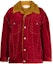 Order (Women) MARNI FW22 Red Colorblock Shearling Leather Jacket JKMA0243-QWTCZ-3900R