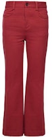 (Women) MARNI FW22 Solid Color Straight-Leg Casual Pants Red PAMA0282A0-UTC063-00R84 (Women) MARNI FW22 Solid Color Straight-Leg Casual Pants Red PAMA0282A0-UTC063-00R84