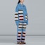 Purchase (Women) MARNI FW22 Striped Patchwork Straight-Leg Jeans Denim Blue PAJD0326LSUSCU2100B50