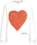 Order (Women) MARNI FW23 White Heart Print Crewneck Long Sleeve Sweatshirt FLJE0128P8-USCV39-H2W02