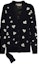 Order (Women) MARNI FW23 Heart Print Single-Breasted Long Sleeve Sweater Women Black CDMD0321Q0-UFW410-HEN99