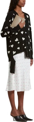 (Women) MARNI FW23 Heart Print Single-Breasted Long Sleeve Sweater Women Black CDMD0321Q0-UFW410-HEN99 Purchase (Women) MARNI FW23 Heart Print Single-Breasted Long Sleeve Sweater Women Black CDMD0321Q0-UFW410-HEN99
