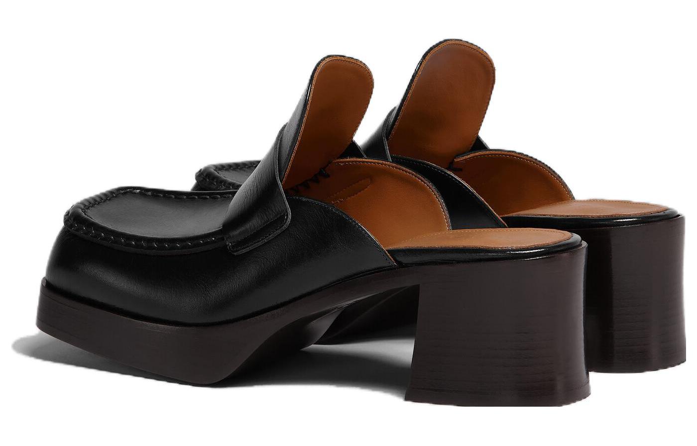 (W) Marni Heeled Mule 'Black' 圖 3