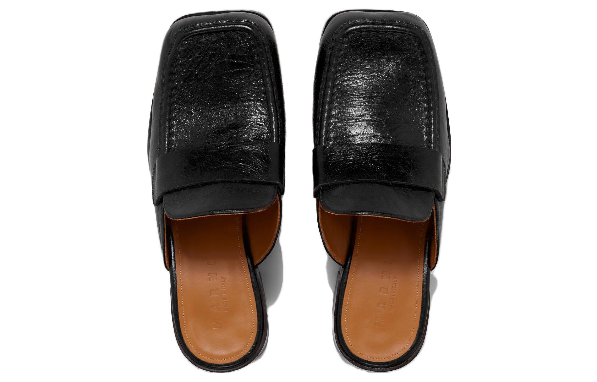 (W) Marni Heeled Mule 'Black' 圖 4