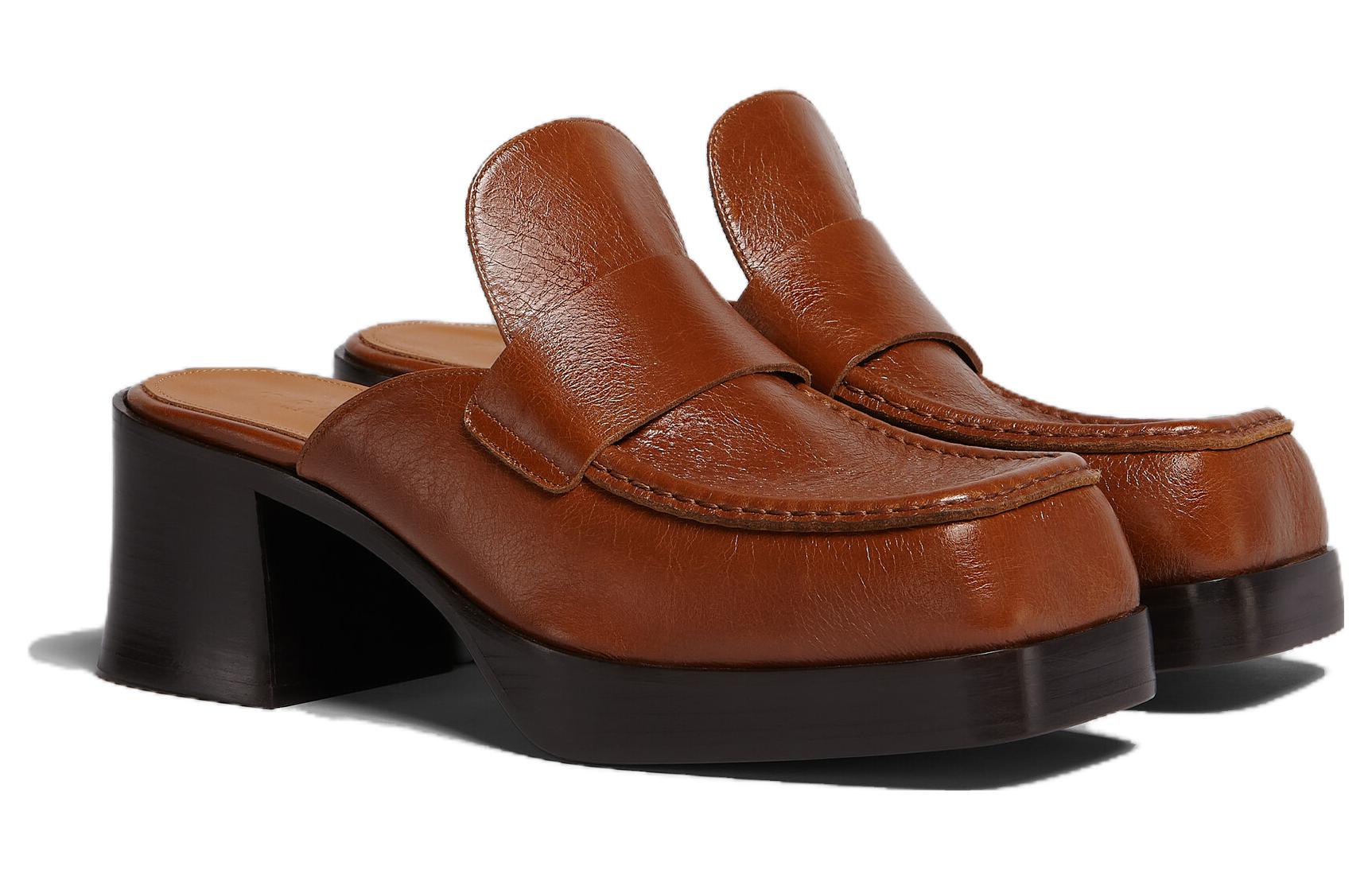 Order (Women) Marni Heeled Mule 'Nougat' SBMS008105-P3731-00M36