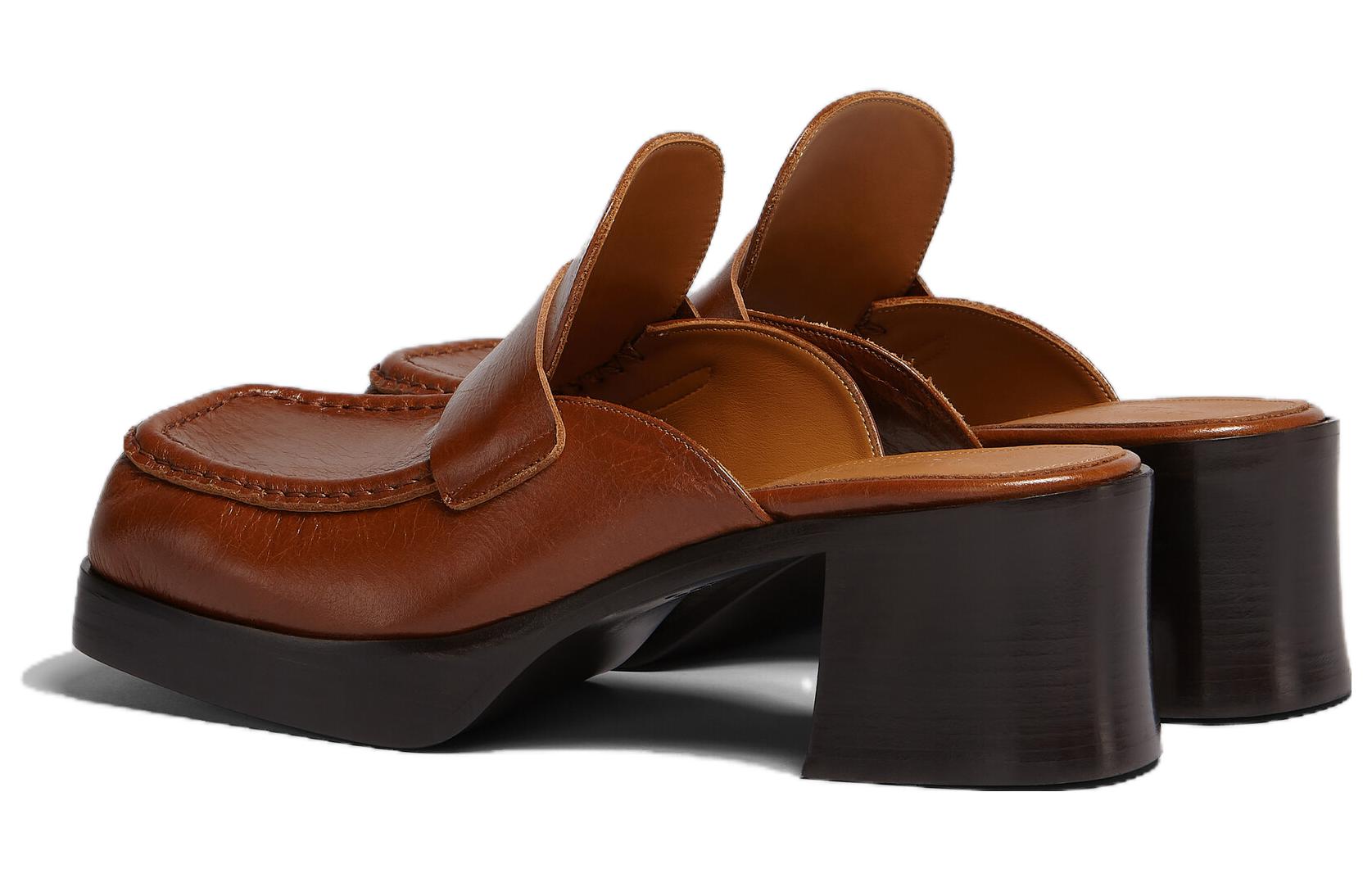 Shop (Women) Marni Heeled Mule 'Nougat' SBMS008105-P3731-00M36