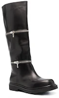 Order (W) But Marni Tinggi Boot 'Tutup Zip Boleh Alih Hitam' STMS006802P416900N99