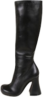 (Women) Marni High-Top Boots 'Black Zip Round Toe' STMS007910P454500N99 (Women) Marni High-Top Boots 'Black Zip Round Toe' STMS007910P454500N99