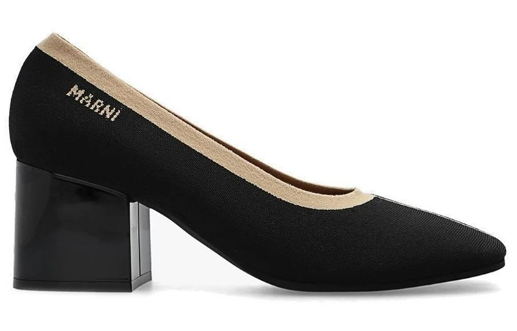 Order (W) Marni Slip-On Montantes ''Logo Jacquard Noir'' PUMS009006P4547ZO202