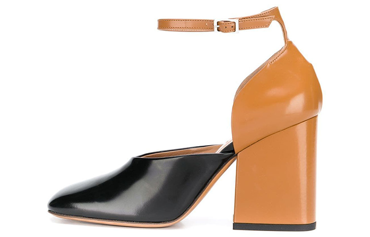 (W) Marni High Heel 'Brown Fashion Versatile'