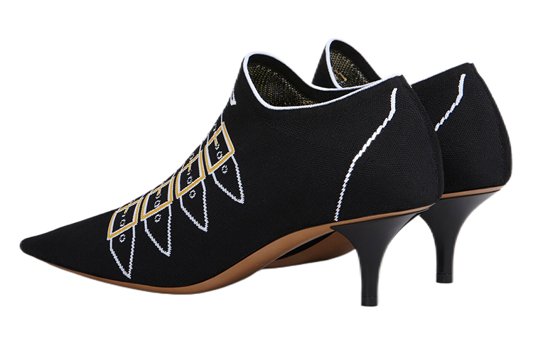 (W) Marni Jacquard High Heeled 'Black' 圖 3