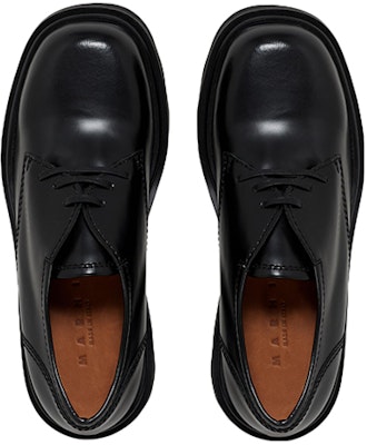 (Women) Marni Lace-Up Flats 'Shiny Black Calfskin' ALMS004802P407700N99 Shop (Women) Marni Lace-Up Flats 'Shiny Black Calfskin' ALMS004802P407700N99