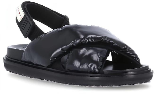 (W) Sandalias de Piel y Tela Marni 'Negro' FBMS013101P434500N99 Order (W) Sandalias de Piel y Tela Marni 'Negro' FBMS013101P434500N99