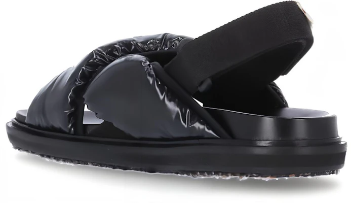 (W) Sandalias de Piel y Tela Marni 'Negro' FBMS013101P434500N99 Shop (W) Sandalias de Piel y Tela Marni 'Negro' FBMS013101P434500N99