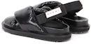 Purchase (W) Sandalias de Piel y Tela Marni 'Negro' FBMS013101P434500N99