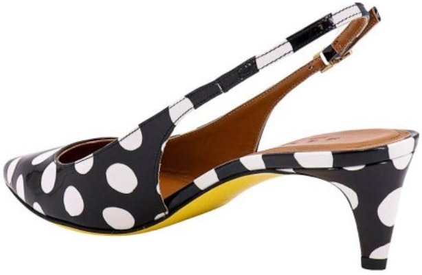 (W) Stiletto Hitam Kulit Runcing Marni CHMS004205P6031ZO230 Shop (W) Stiletto Hitam Kulit Runcing Marni CHMS004205P6031ZO230