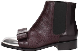 (Women) Marni Leather Round-Toe Chelsea Boots 'Brown' TCMSV10C03LV588Z1I18 (Women) Marni Leather Round-Toe Chelsea Boots 'Brown' TCMSV10C03LV588Z1I18
